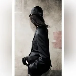 Zara | Accessories | Sale Zara Rhinestone Satin Effect Hat  display picture 2